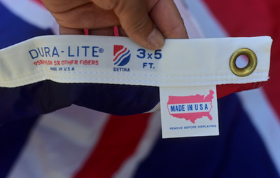 Great Britain  Dettra Vintage  Flag 3x5  Dura-Lite 95%  Nylon  Made in the USA