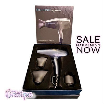FREE BRAND NAME GWP! Graphene MX Professional Styling Hair Dryer by Bio Ionic
