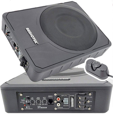 10 Inches 1000 Watts Peak Power / 500 Watts RMS Slim Under-Seat Active Power Aud