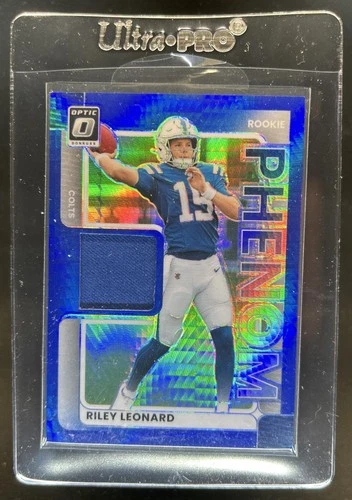 2025 Donruss Optic Riley Leonard Blue Hyper (RAW)