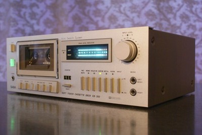 Saba CD-350 Vintage Midi Kassettendeck - FULLY SERVICED -  1 Jahr Gewährleistung