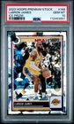 2023-24 Panini Hoops Premium Stock LeBron James Ice Prizm Card #149! PSA 10!