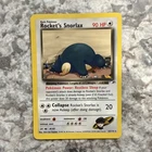 Wizards of the Coast Pokémon TCG Rocket's Snorlax 33/132 Gym Heroes Rare Vintage