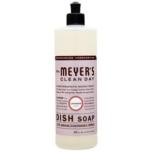 Мыло для мытья посуды Mrs. Meyers Clean Day Лавандовое, 16 жидких унций
