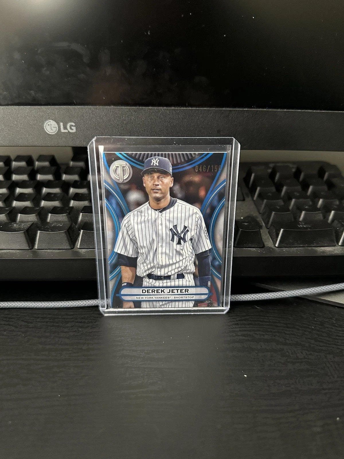 2025 Topps Tribute #2 Derek Jeter Blue #/150