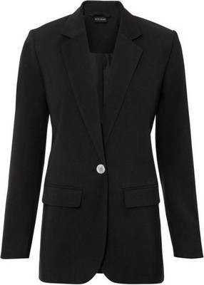 Blazer Gr. 40 Schwarz Damenblazer Sakko Business-Jacke Neu