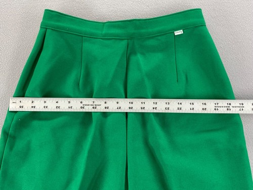 Vintage 70’s Bright Green Levi Strauss Trousers Khaki Pants Women’s 16 White Tab - Picture 11 of 14