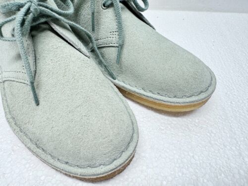 Clarks Originals Women’s Desert Boot Chukka Suede Pale Green Size 6 | 26114223 - Picture 6 of 12