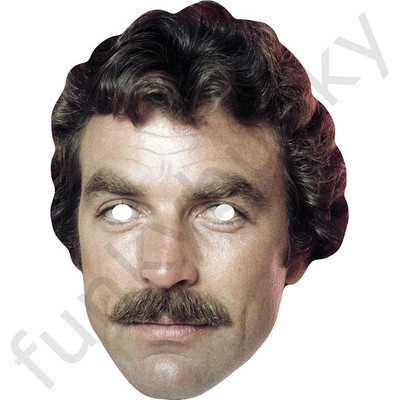 TOM SELLECK Celebrity attore americano CARTA MASCHERA-tutte le nostre maschere sono pre-tagliati!