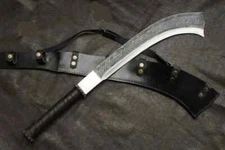 Custom Handmade Khuda Machete Knife Carbon Steel Nepalese Khuda Knife Survival