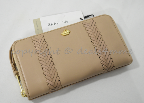 brahmin suri zip around wallet