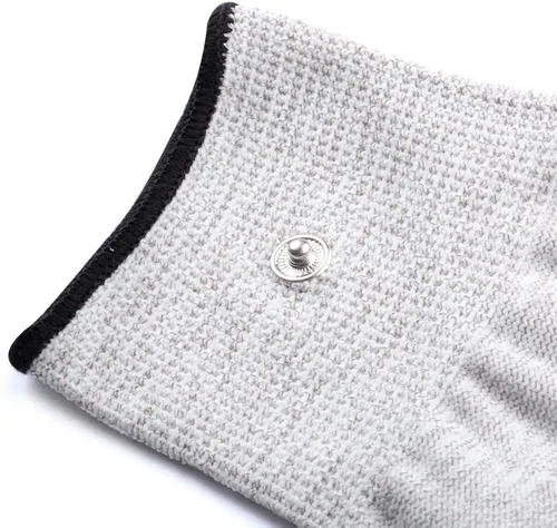 1 Pair of Silver Conductive Massage Gloves with Wires For Beauty Device - USA - Picture 11 of 12