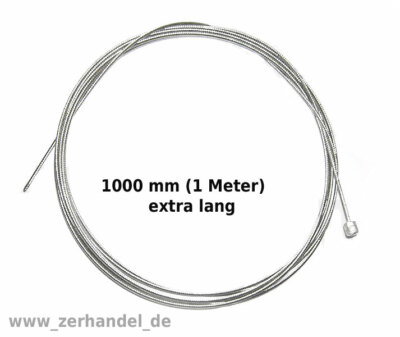 100 Stahlschlaufen 1000mm 1 Meter für Sicherungsetiketten Warensicherung Lanyard