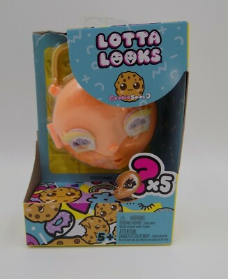 2019 Lotta Looks Cookie Swirl Key Chain Orange Face Brand New