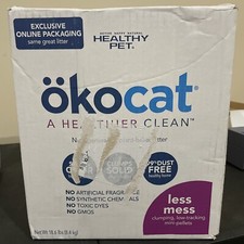  kocat Less Mess Natural Wood Clumping Cat Litter Mini-Pellets, Great for Lon...