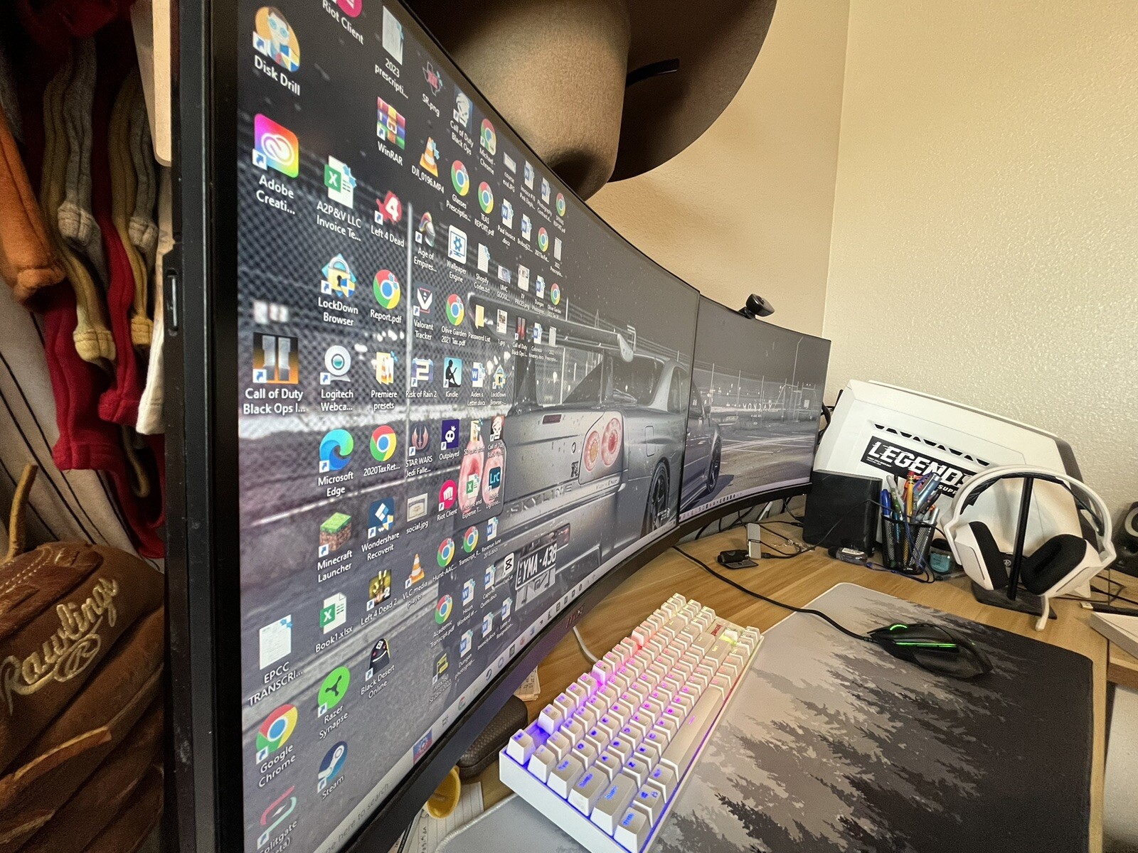 Custom Gaming PC computer with Gaming Monitors eBay