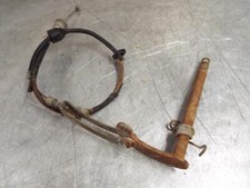 1972 OSSA ENDURO 250 - REAR BRAKE MOUNT & CABLE - MOTOCROSS TWINSHOCK CLASSIC 