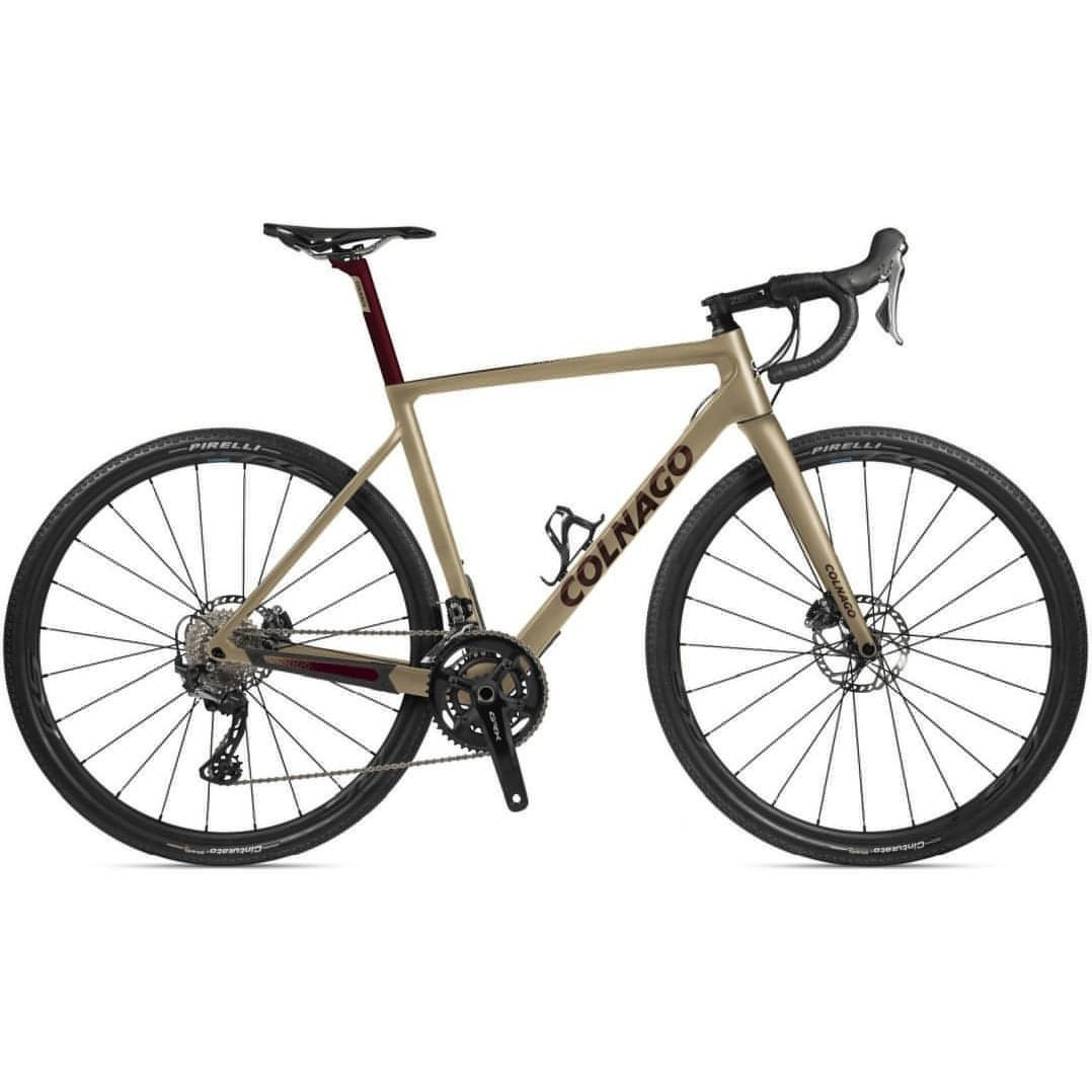 Карбоновый гравийный велосипед Colnago G3X GRX810 2023 Sand - Rot Radfahren Rennrad Herren Damen 655090₽