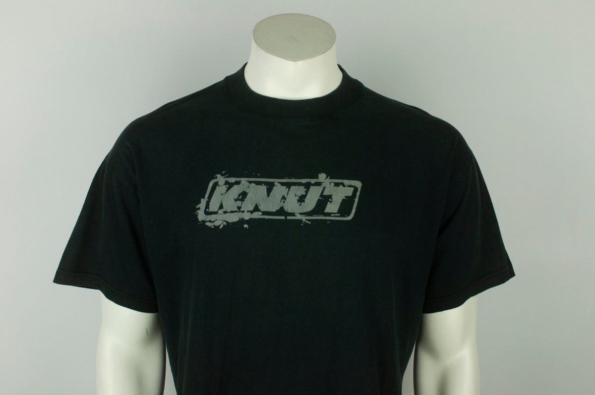 Vintage KNUT Band Concert Tour Graphic Printed Metall T