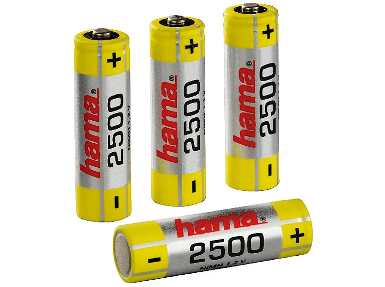 Pilas recargables - Hama Rechargeable NiHH Batteries, Níquel-metal hidruro (NiMH