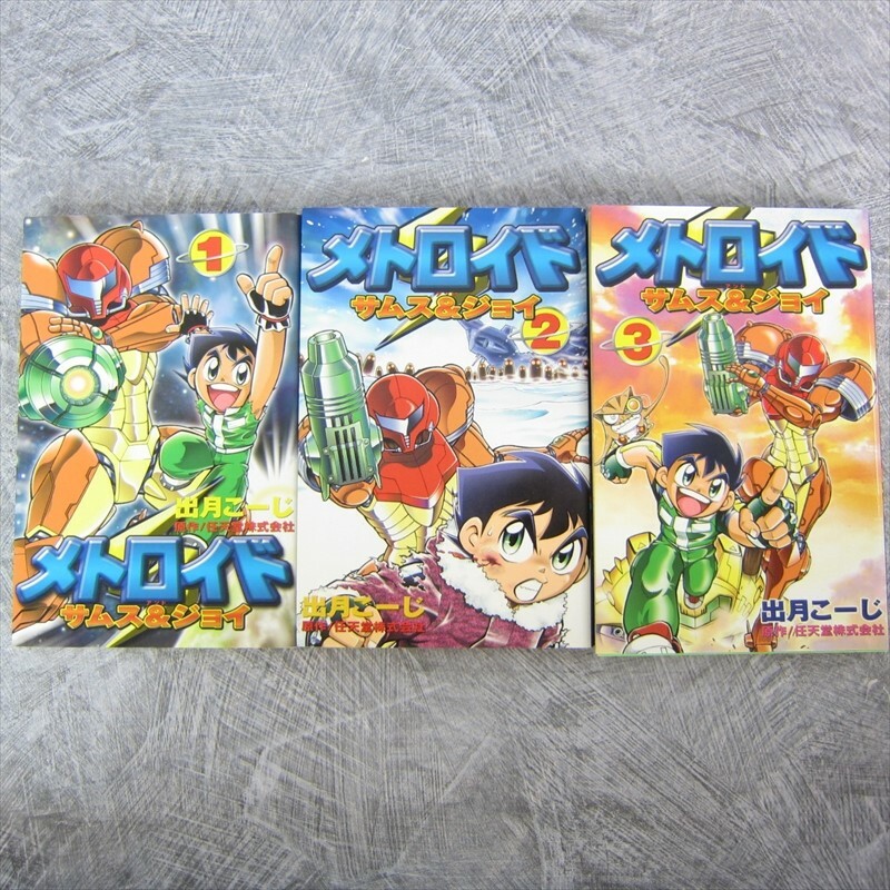 METROID Sams & Joy Manga Comic Complete Set 1-3 KOJI IZUKI Book KO