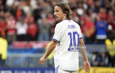 Real Madrid CL Modric Croatia 🇭🇷 Football Player Issue Shirt