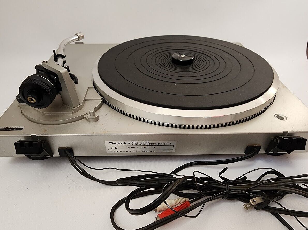 Technics SL-Q3 Direct Drive Automatic Turntable System | eBay Technics SL-Q3 Direct Drive Automatic Turntable System | eBay