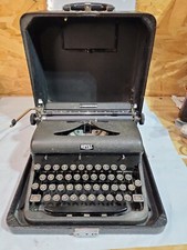1942 Royal Arrow Portable Typewriter Serial # C-1166192 with Case Working Cond thumbnail