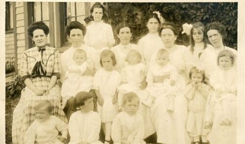 RPPC Dalton NY Family Reunion Free Shipping!