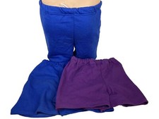Vintage Sweat Gym Shorts Lot 3 Medium Dodger NWOT 70s 50/50 Purple Blue Bundle