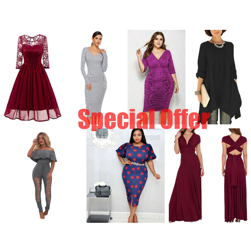 Maxi Vestido Largo Para Mujer Informal Fiesta Noche Cóctel para Oferta Especial