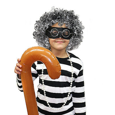 Kids Burglar Granny Costume