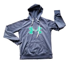 Under Armour Storm Athletic Hoodie Jacket Boy's Size L Gray
