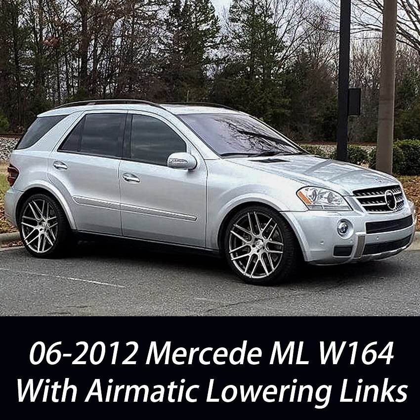 FOR MERCEDES ML ML500 ML63 ML400 W164 AIR SUSPENSION KIT LOWERING