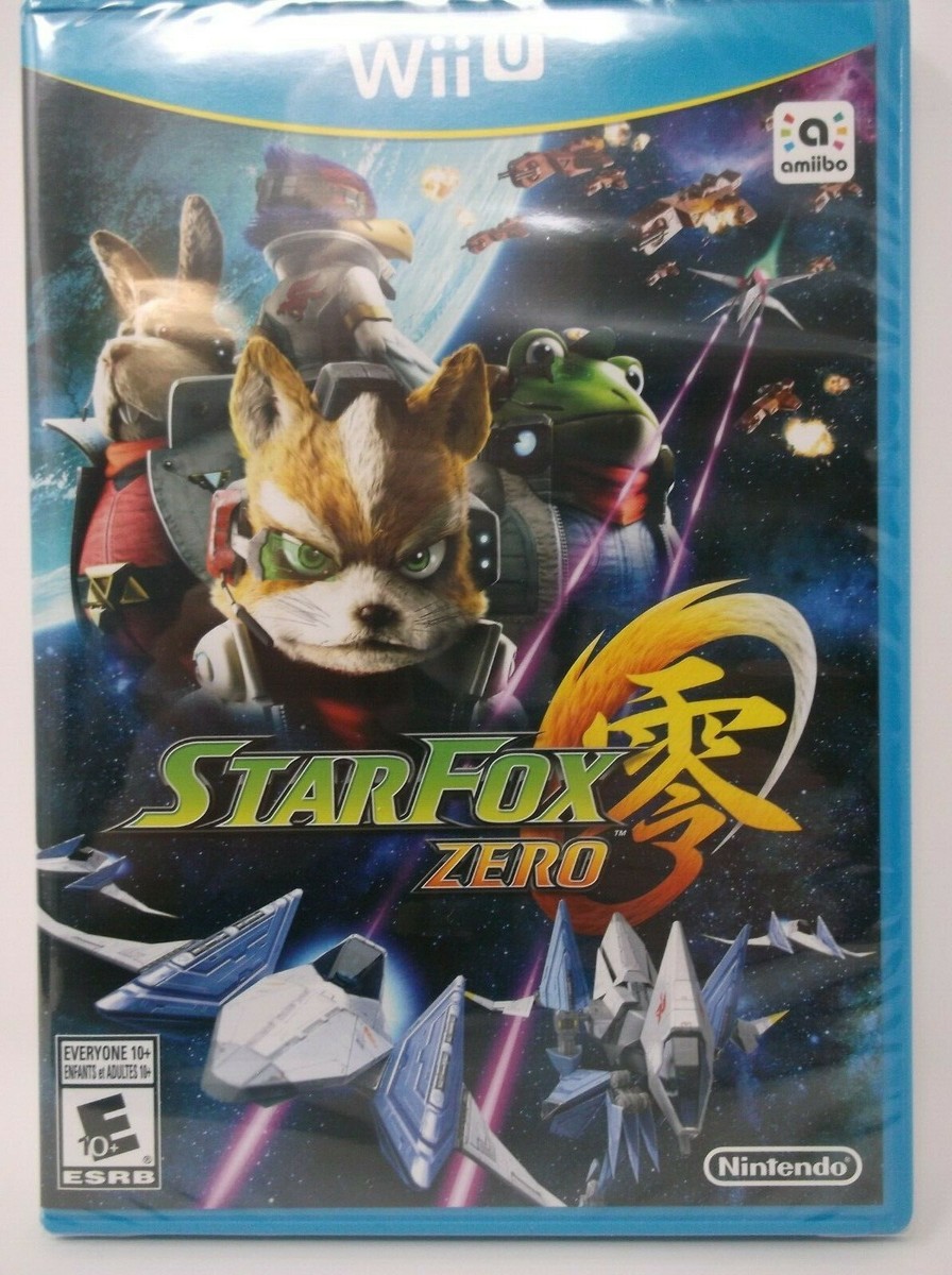 Nintendo Wii U StarFox Zero + Star Fox Guard SEALED and Falco