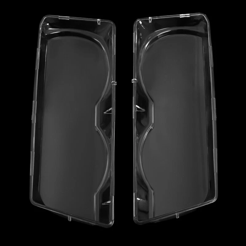 Par de cubiertas de lente de faros para BMW Serie 7 E38 740i 750iL 1999-2001 Foto 4 de 4
