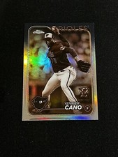 YENNIER CANO 2024 TOPPS CHROME SEPIA REFRACTOR PARALLEL CARD #130 Orioles