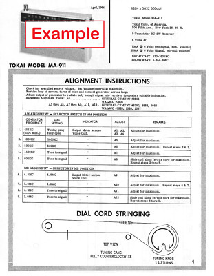 VINTAGE Transistor Radio Circuit Schematic PCB component Layout