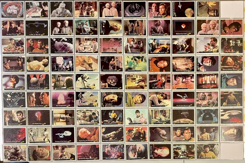Star Trek 1976 Topps Complete Vintage Card Set 88 Cards No Stickers