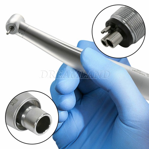 Pieza de mano dental (generador eléctrico LED) de alta velocidad turbina de aire de empuje 4 orificios estilo NSK - Imagen 33 de 66