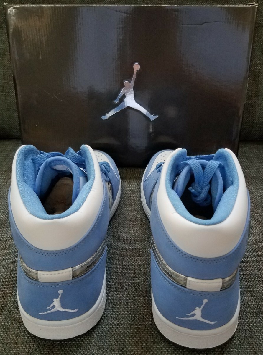 Size 9.5 - Air Jordan 1 Retro Alpha White University Blue for sale