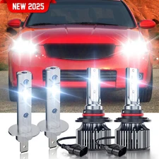 H1 + 9005 Kit de faros LED para for Nissan Altima 2002-2006 de luz alta baja