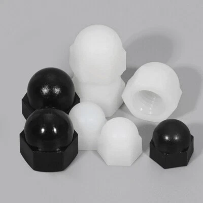 Plastic Nylon Hex Acorn Cap Decorative Cover Dome Nut M3M4M5M6M8M10M12M14M16-M20