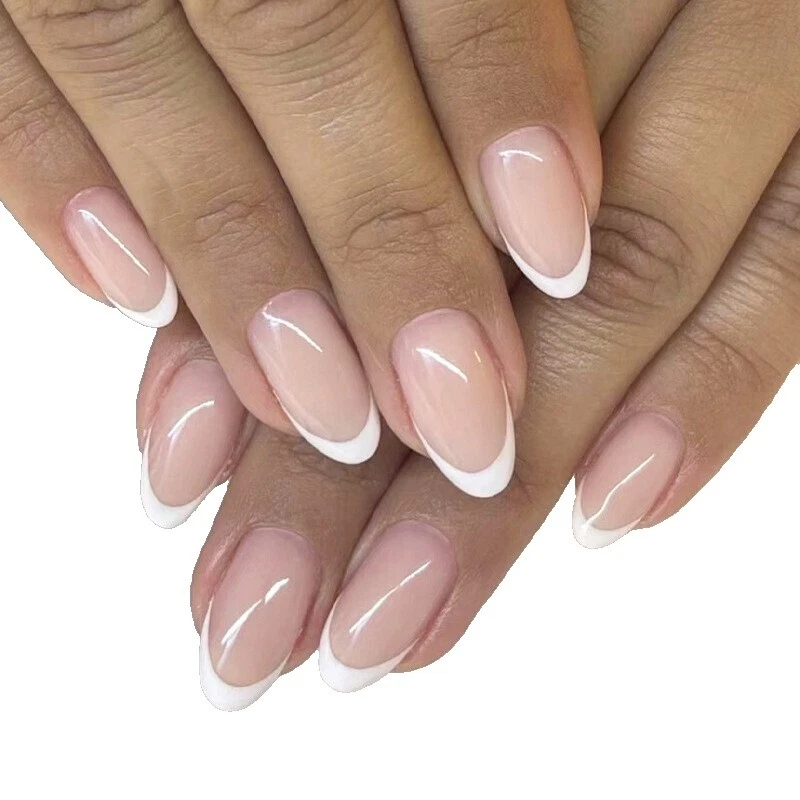 Consejos de uñas francés blanco