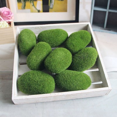 Artificial Moss Ball Decoration Multi Purpose Simulated Moss Ball