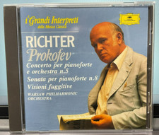 RICHTER - PROKOFEV : Concerto Per Pianoforte n° 5 - CD NUOVO