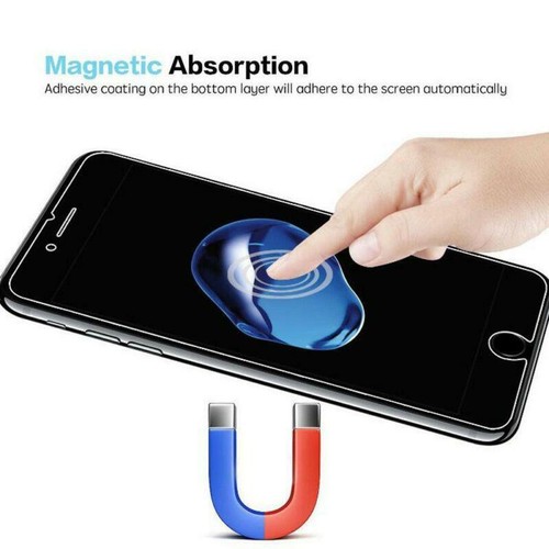 Película protectora de pantalla frontal/trasera de vidrio templado para iPhone X XS Max XR 7 8 Plus 9H - Imagen 7 de 9