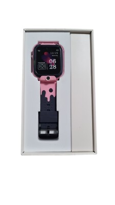 Kinder Smartwatch mit SIM GPS , Rosa / Grau B-WARE TOP 