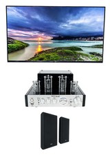 Rockville BluTube Tube Amplifier/Home Theater Bluetooth Receiver 2 Wall Speakers