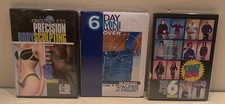 Lot of 3 Six Week Body Makeover DVDs by Provida 2001 Workout Diet. NEW Sealed